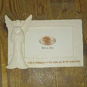 Treasured Times Sparkly Angel Picture Frame 6x4